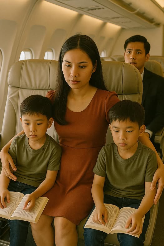 Tỷ phú thấy bạn gái cũ trên máy bay, bên cạnh cô là hai bé trai song sinh trông giống hệt anh khiến tỷ phú lặng người
