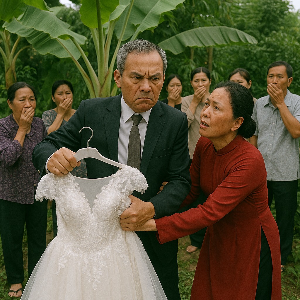 Cô dâu bị é-p lấy chồng già bất ngờ mấ-/t tí-ch trước giờ rước dâu, ai cũng nghĩ cô bỏ tr/ốn, cho đến khi phát hiện chiếc váy cưới bị nh;/ét trong bụi chuối