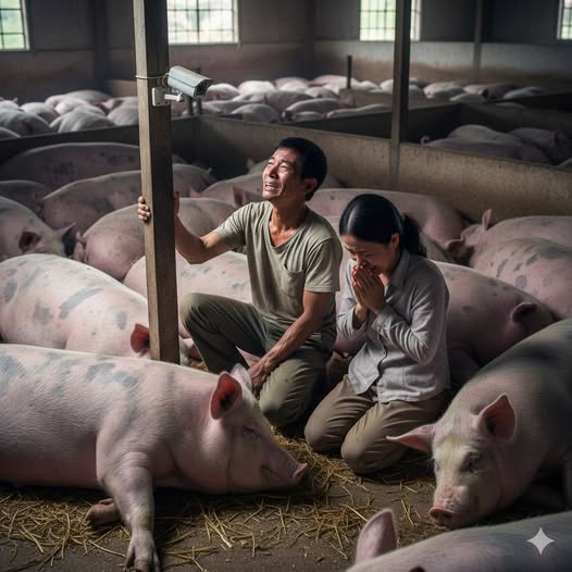 Trong buổi họp thôn, ông chủ trại heo giàu nhất xã đập bàn chửi lão thầy cúng “ăn nói láo”, sáng hôm sau cả dãy chuồng 300 con heo đồng loạt nằm im chet cứng đờ