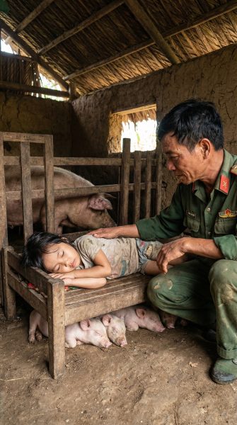 Khi anh Minh trở về nhà sau chuyến công tác sớm hơn dự kiến, anh không bao giờ ngờ được rằng con gái mình lại phải ngủ ở cái giường cạnh chuồng lợn theo yêu cầu của mẹ kế