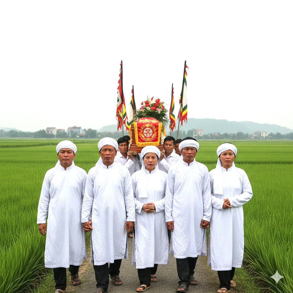 5 anh em cãi nhau ngay sau đám tang bố vì 60 triệu tiền phúng viếng, hàng xóm nhìn chê cười