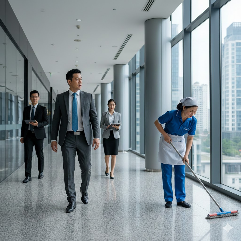 Bắt gặp vợ cũ làm lao công sau 17 năm ly hôn, định lấy tiền giúp cô nói 1 tin vui khiến tôi đứng hình