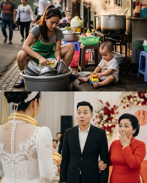 40t ế vợ, tôi cưới luôn cô g::ái rửa bát thuê đã có con riê::ng 3t, ngày rước dâu thì ki::nh ho::àng