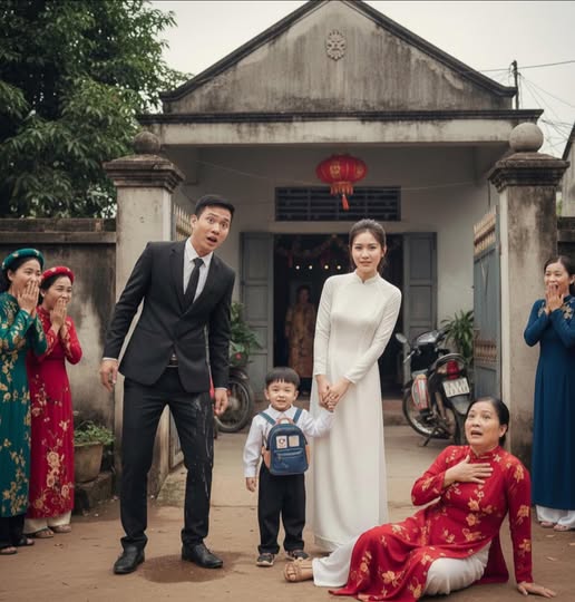 Sợ con trai 40t ế vợ mẹ tôi giục cưới luôn cô gái rửa bát thuê đã có con ri//êng 3t. Ngày cưới vừa đến đón dâu mẹ tôi ng//ã l//ăn ra đất còn quần tôi ư//ớt s//ũng khi thấy cô dâu bước ra.