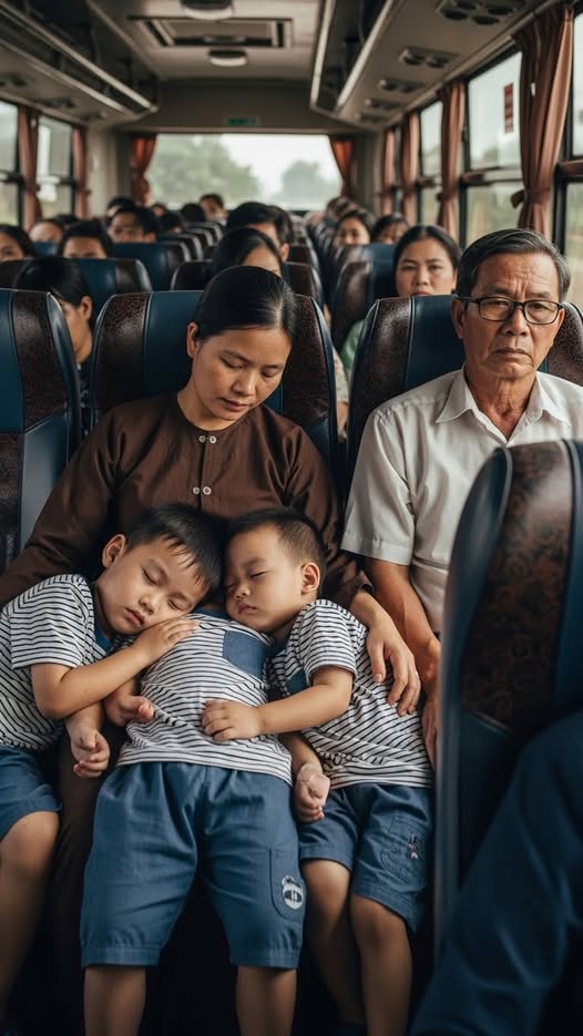 Mười tám năm trước, trong một chuyến xe khách chạy đêm, tôi nhìn thấy hai đứa trẻ sơ sinh sinh đôi bị bỏ lại ở băng ghế cuối