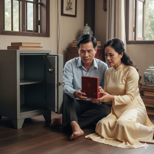 Mở két lấy 2 cây vàng đem bán thì phát hiện bị mất: Chuyện 1 năm trước khiến vợ “lạnh sống lưng”