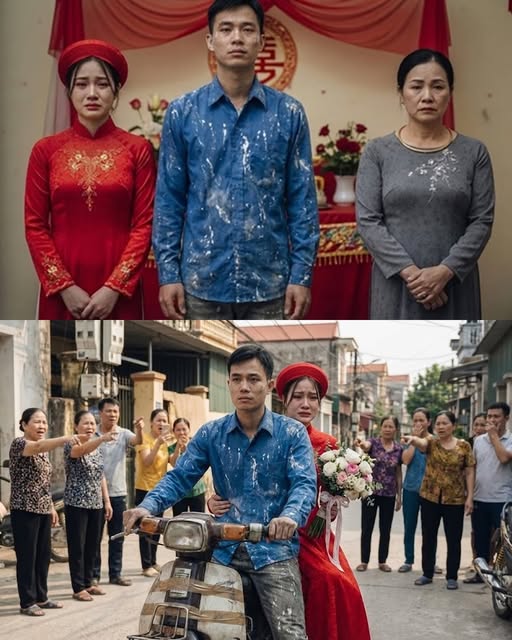 Ngày cưới, ai cũng thương hại tôi vì bị mẹ k:ế gả cho người chồng ngh::èo chỉ làm phụ hồ