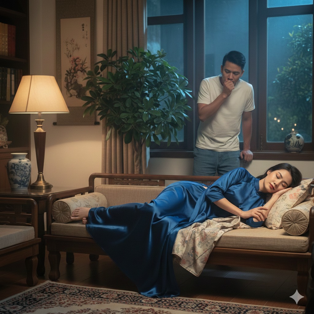 Vợ cũ đến thăm rồi ngủ lại, nửa đêm nghe âm thanh ngoài phòng khách, hôm sau tôi xin cô ấy tái hôn