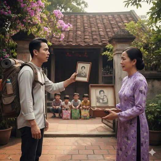 Trước khi qu:a đ:ời, cha tiết lộ ở ngoài Bắc có vợ và con gái, con trai vượt nghìn cây số đi tìm chị gái, đến khi gặp mặt thì sững sờ đứng ch:ết lặ:ng!