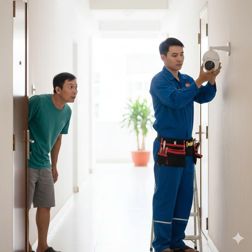 Thấy hàng xóm lắp ca/m/era, tôi qua tham khảo nhưng khi xem những thước phim đó tôi ch/ế/t s/ữ/ng trước bí mật không tưởng của vợ mỗi lần tôi đi công tác