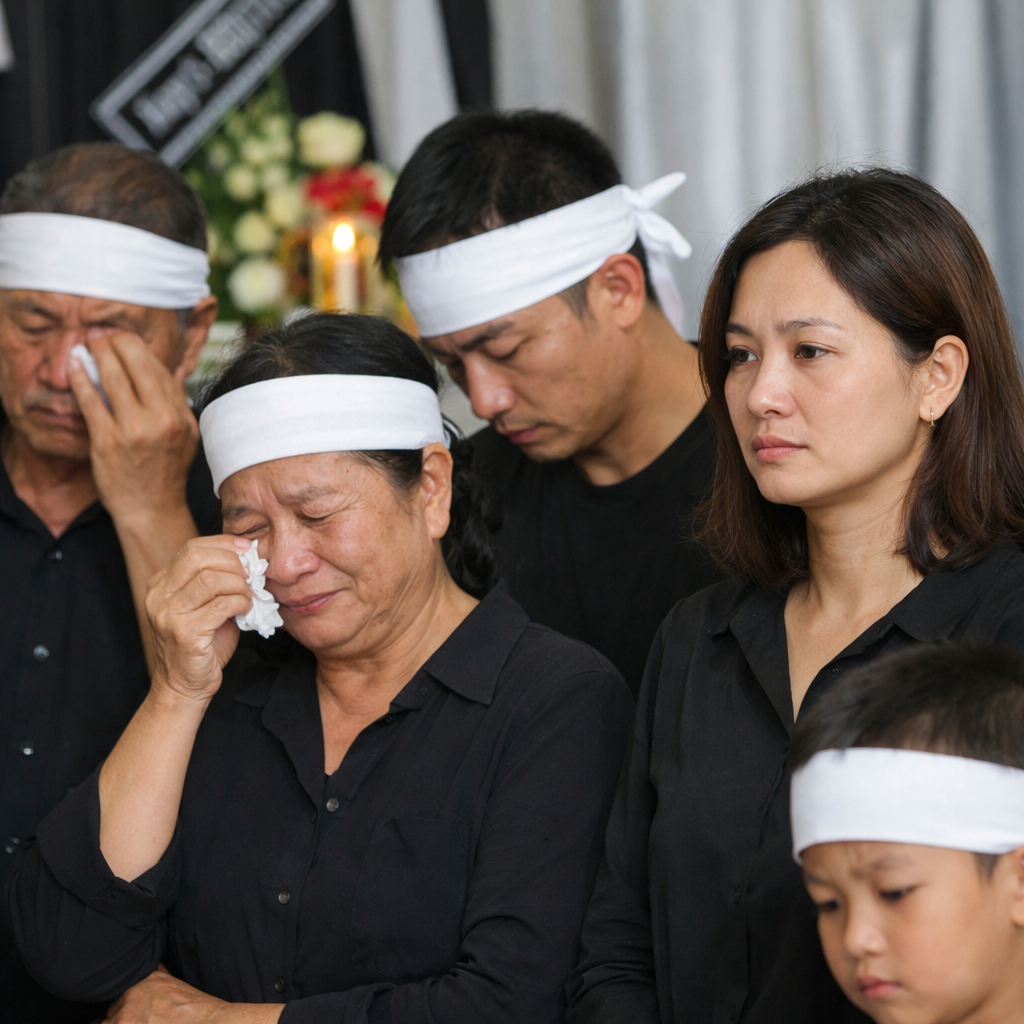 Trong đám t;;ang của mẹ tôi, chị dâu thứ tư nhất định không chịu đeo khăn ta;;ng dù ngày thường chị thương bà nhất dù bà qua đời cũng một mình chị lo liệu