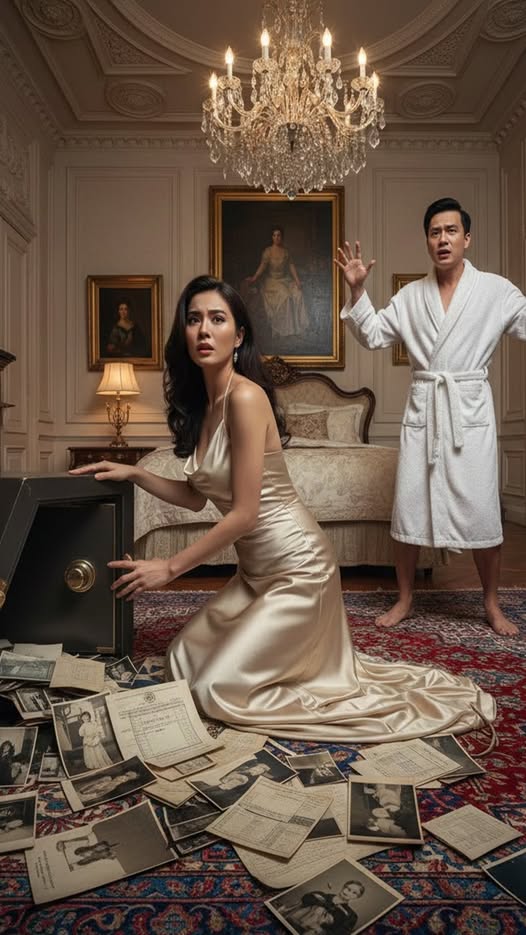 Tôi mở két sắt của chồng để tìm giấy tờ làm thủ tục l-y hô-n, ai ngờ rơi ra một tập ảnh… toàn cảnh tôi đang ngủ trong phòng t;/ ắm