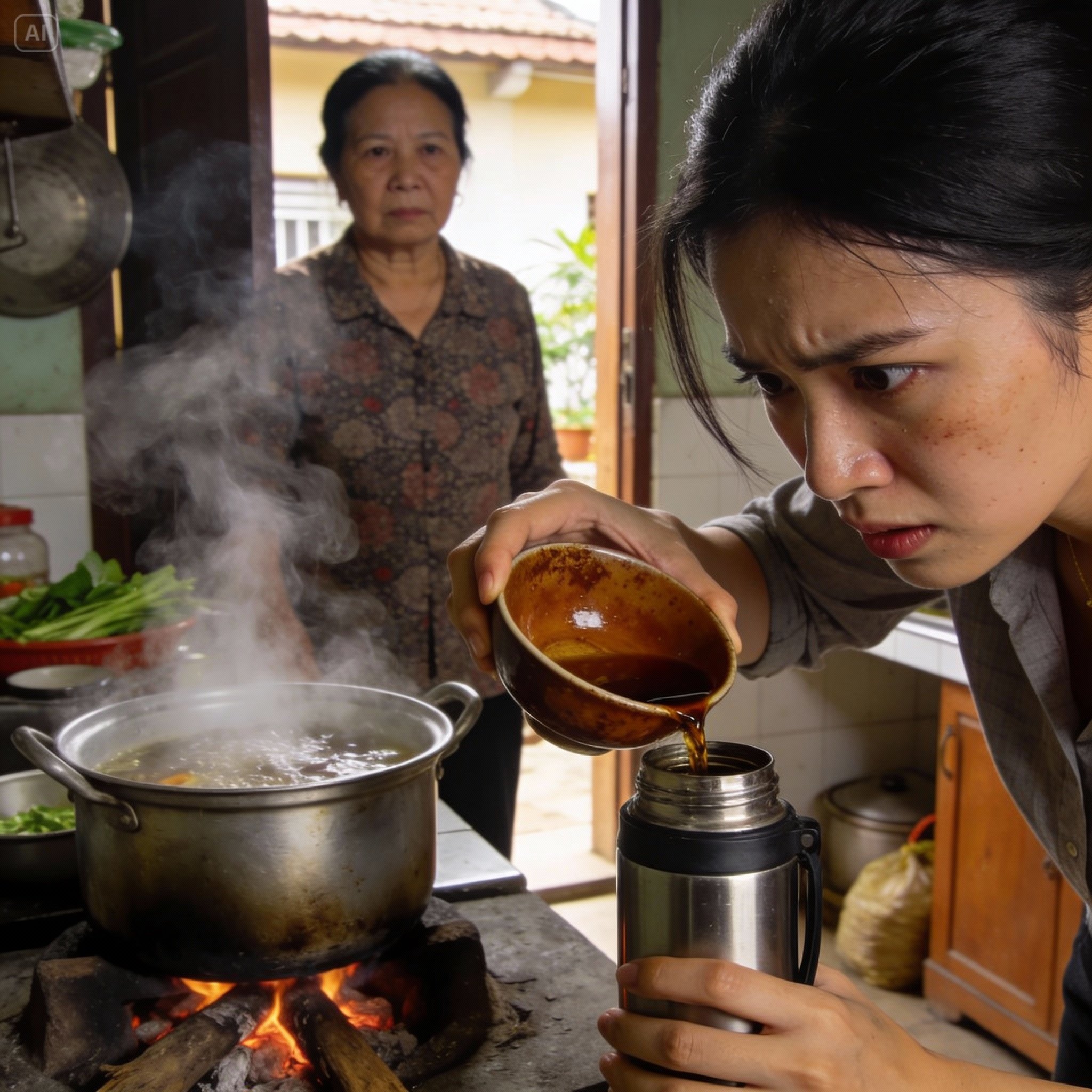 Mẹ Chồng Sắc Thuốc Bổ Cho Tôi Uống Nói Rằng Uống Vào Thì Sẽ Sinh Con T//rai Nhưng Tôi Lé/n Đổ Cho Mẹ Chồng Và Chồng Uống. Không Ngờ Chỉ Sau Vài Ngày B/i Kịc/h Xảy Ra…