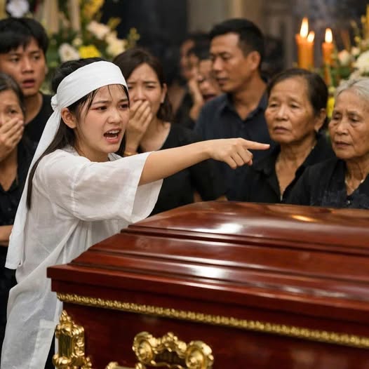 Trong đá;;m t;;ang chồng tôi, con gái bất ngờ nói một câu khiến cả họ sữ;ng s;;ờ: