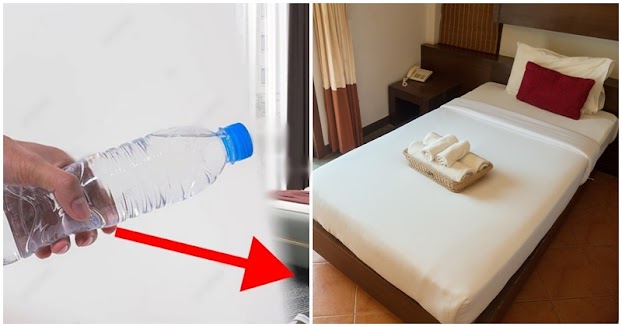 Vì sao nữ tiếp viên hàng không luôn ném chai nước vào gầm giường khi nhận phòng khách sạn