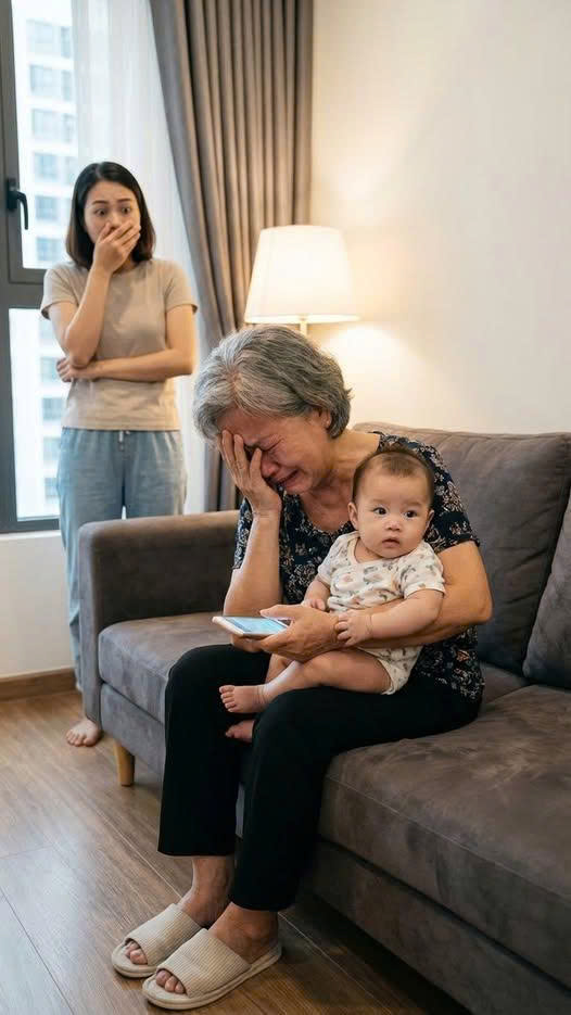 Lương hưu 13 triệu, tôi vẫn lên trông cháu, nhưng sau khi biết con dâu lưu tên tôi là gì trong điện thoại, tôi b/ỏ về quê ngay lập tức